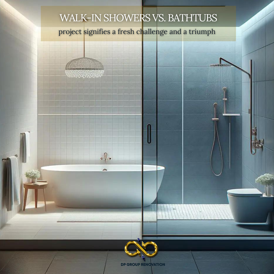 Walk-In Showers vs. Bathtubs: Which is Right for Your Bathroom Remodel?